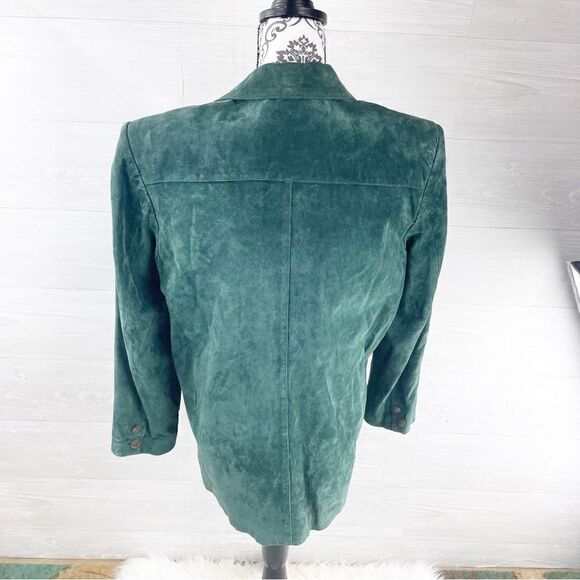 Vintage Paris Sports Club Suede Leather Jacket - Picture 4 of 8